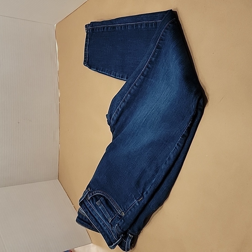 NYDJ Size 2P Ami Skinny Blue Denim Jeans, Excellent Condition